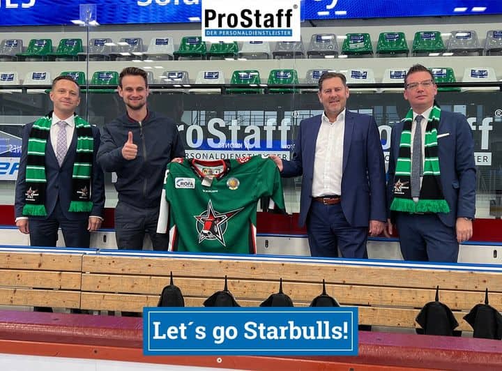 ProStaff weiterhin Teampartner der Starbulls Rosenheim!